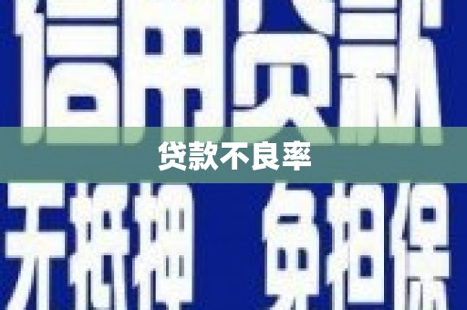 葵青贷款不良率