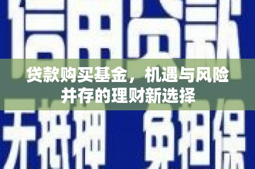 葵青贷款购买基金，机遇与风险并存的理财新选择