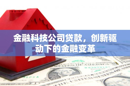 葵青金融科技公司贷款，创新驱动下的金融变革
