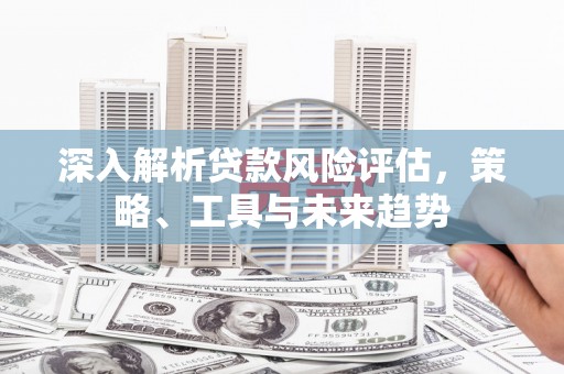葵青深入解析贷款风险评估，策略、工具与未来趋势