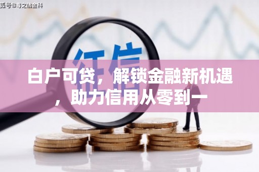 葵青白户可贷，解锁金融新机遇，助力信用从零到一
