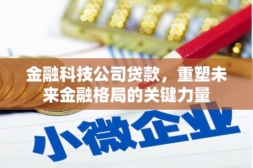 葵青金融科技公司贷款，重塑未来金融格局的关键力量