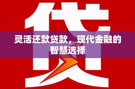 葵青灵活还款贷款，现代金融的智慧选择