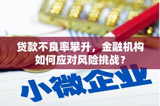 葵青贷款不良率攀升，金融机构如何应对风险挑战？