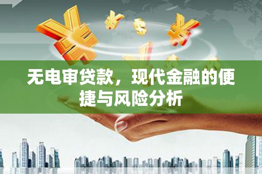 葵青无电审贷款，现代金融的便捷与风险分析
