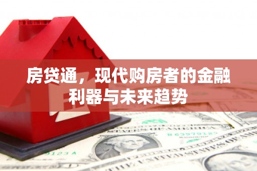 葵青房贷通，现代购房者的金融利器与未来趋势