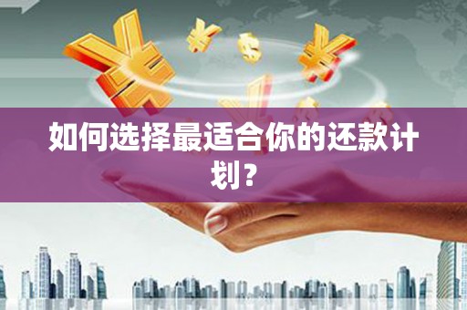 葵青如何选择最适合你的还款计划？