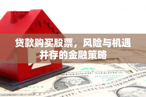 葵青贷款购买股票，风险与机遇并存的金融策略