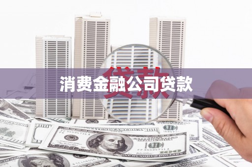 葵青消费金融公司贷款