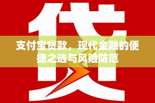 葵青支付宝贷款，现代金融的便捷之选与风险防范