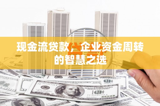 葵青现金流贷款，企业资金周转的智慧之选