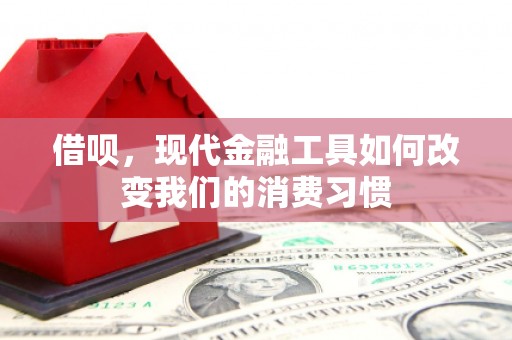 葵青借呗，现代金融工具如何改变我们的消费习惯