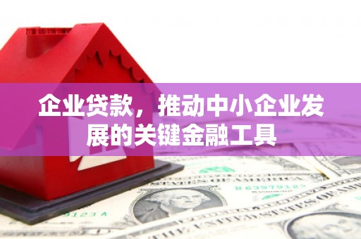 葵青企业贷款，推动中小企业发展的关键金融工具