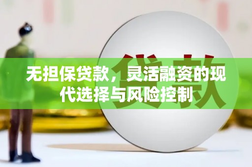 葵青无担保贷款，灵活融资的现代选择与风险控制