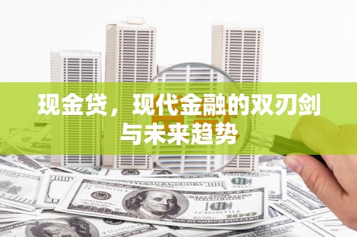 葵青现金贷，现代金融的双刃剑与未来趋势