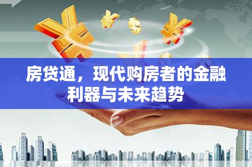 葵青房贷通，现代购房者的金融利器与未来趋势