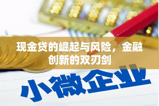 葵青现金贷的崛起与风险，金融创新的双刃剑