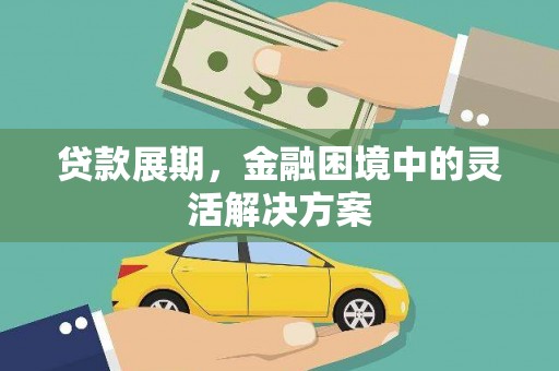 葵青贷款展期，金融困境中的灵活解决方案