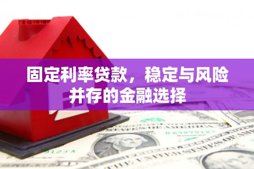 葵青固定利率贷款，稳定与风险并存的金融选择
