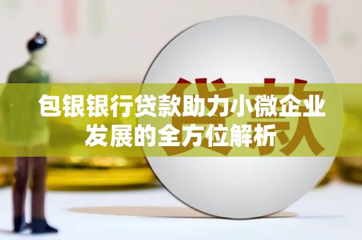 葵青包银银行贷款助力小微企业发展的全方位解析