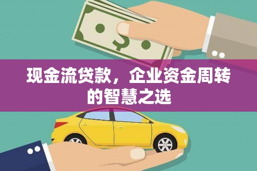 葵青现金流贷款，企业资金周转的智慧之选