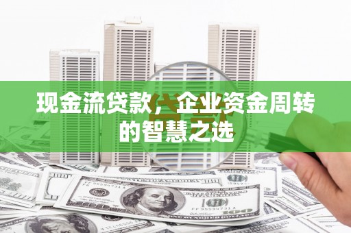 葵青现金流贷款，企业资金周转的智慧之选