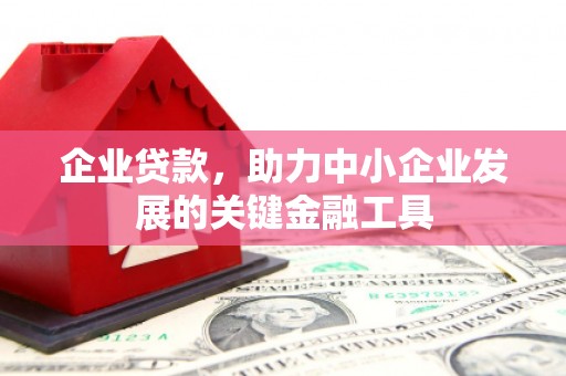 葵青企业贷款，助力中小企业发展的关键金融工具