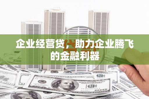 葵青企业经营贷，助力企业腾飞的金融利器