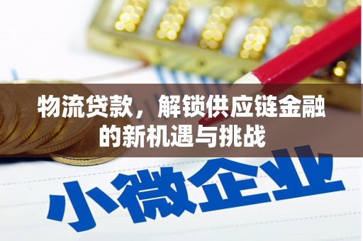 葵青物流贷款，解锁供应链金融的新机遇与挑战