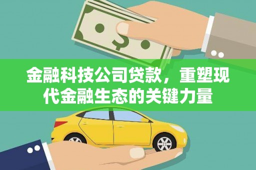 葵青金融科技公司贷款，重塑现代金融生态的关键力量