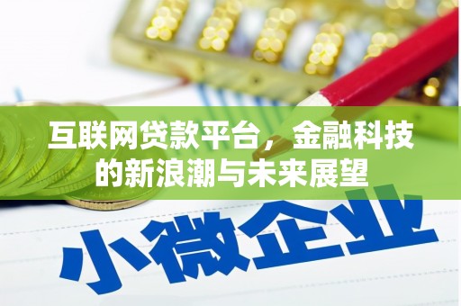 葵青互联网贷款平台，金融科技的新浪潮与未来展望