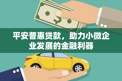 葵青平安普惠贷款，助力小微企业发展的金融利器