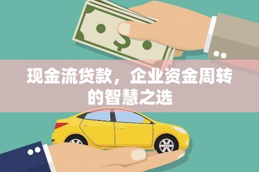 葵青现金流贷款，企业资金周转的智慧之选