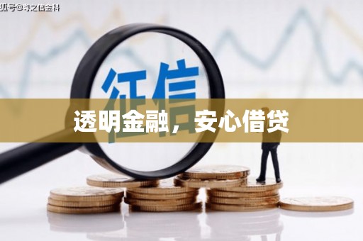 葵青透明金融，安心借贷
