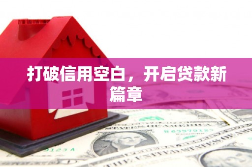 葵青打破信用空白，开启贷款新篇章